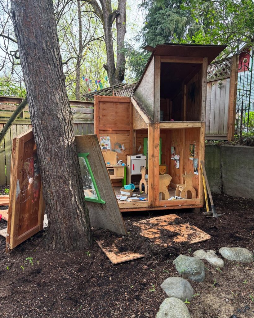 “Cluttered garage before junk removal service by Metro Haul Away in Portland, Oregon”