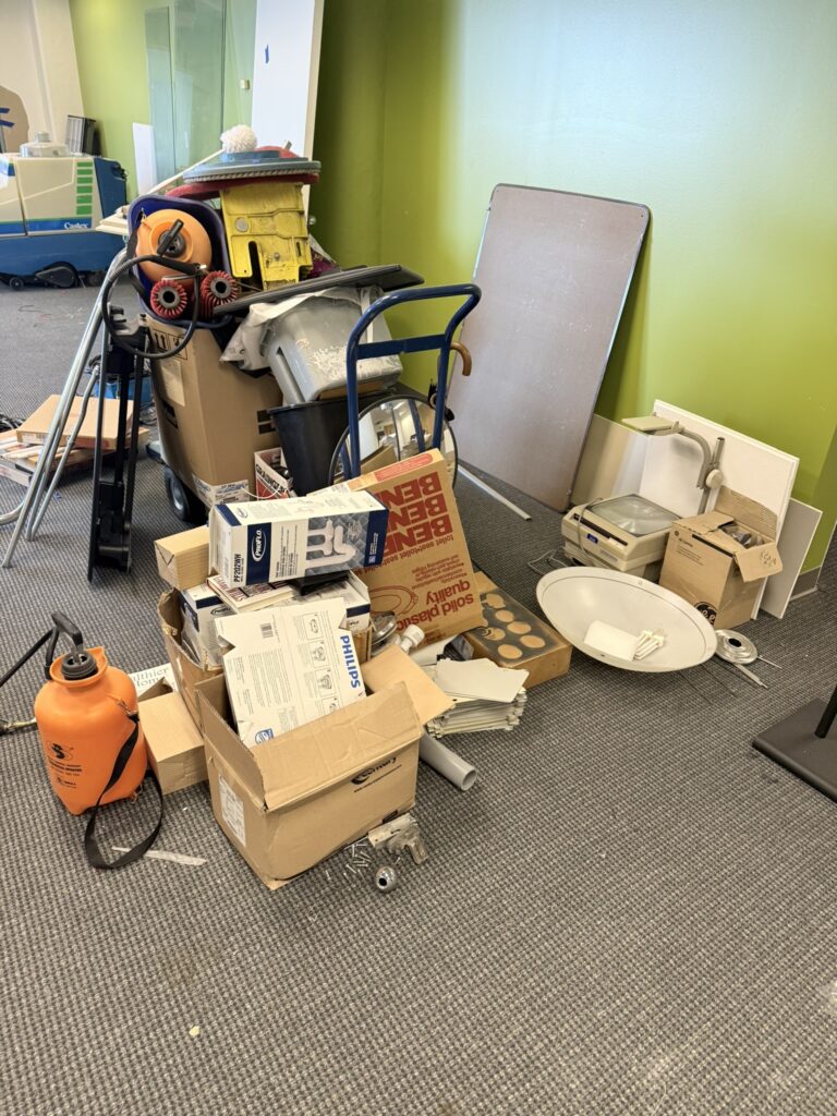 Commercial clean out