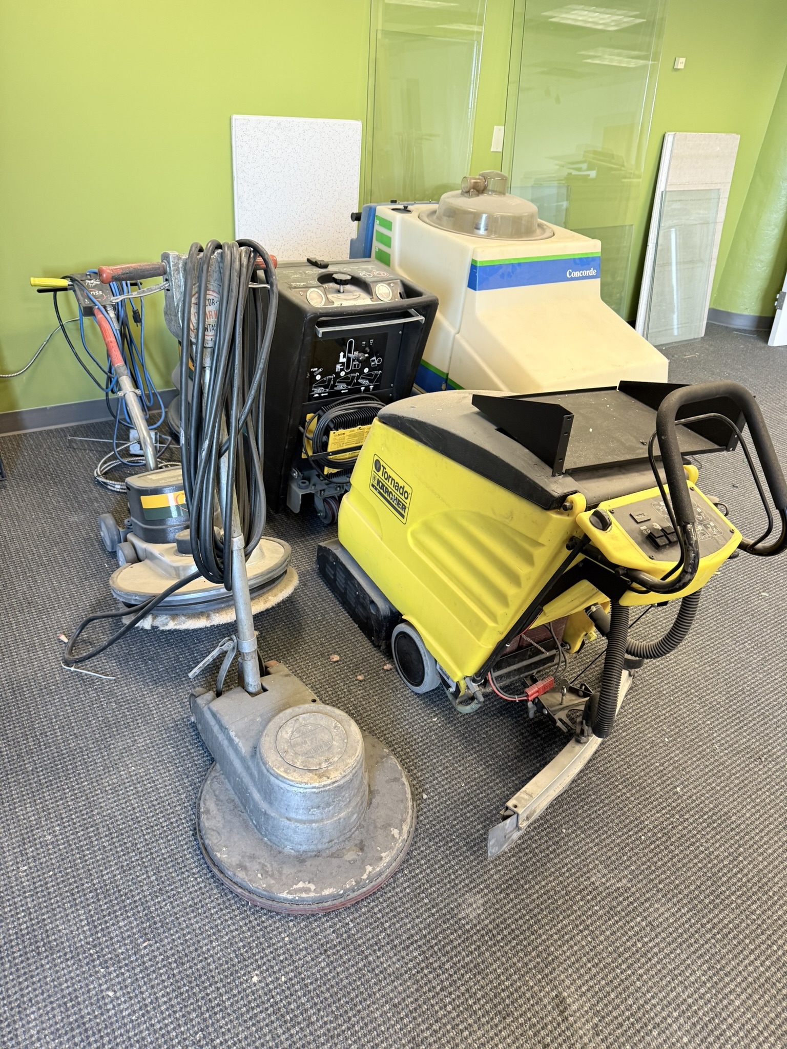 Commercial clean out